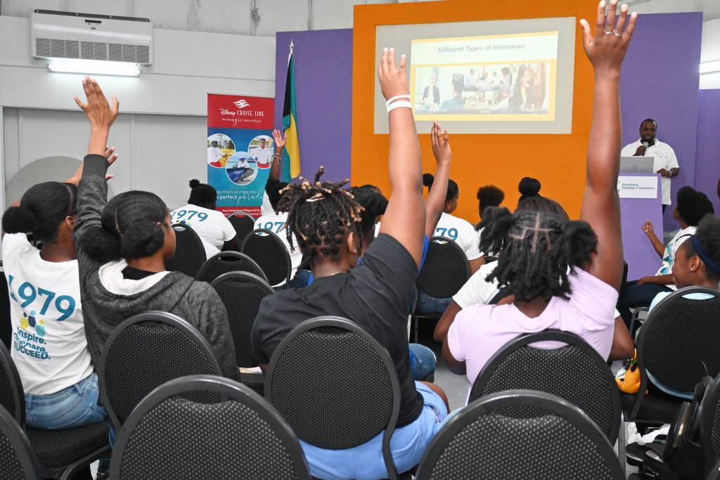 junior achievement Bahamas career panel takes place