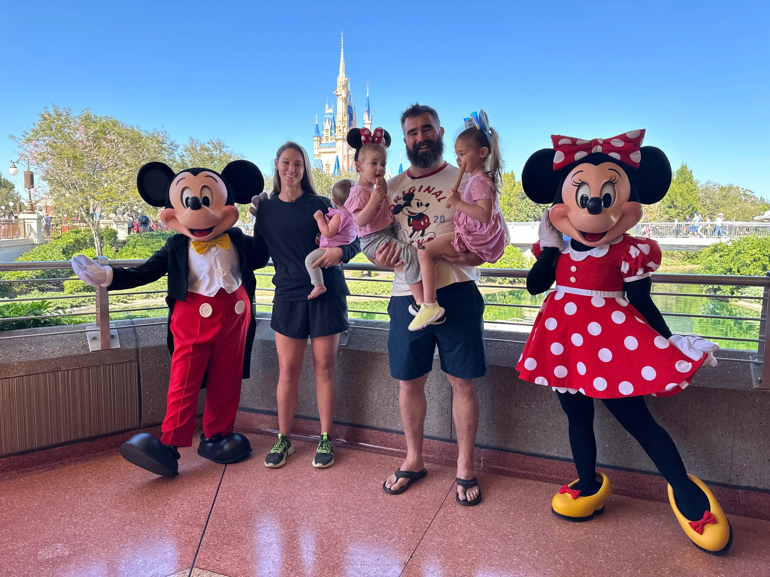 NFL Star Jason Kelce Shares a Magical Family Moment at Walt Disney World Resort