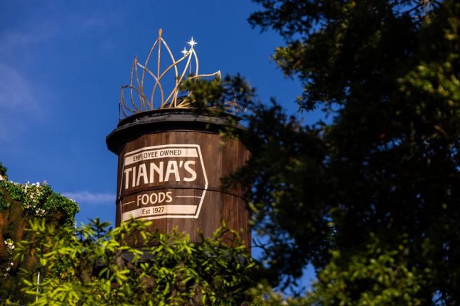 Tiana's Foods Water Tower at Tiana's Bayou Adventure