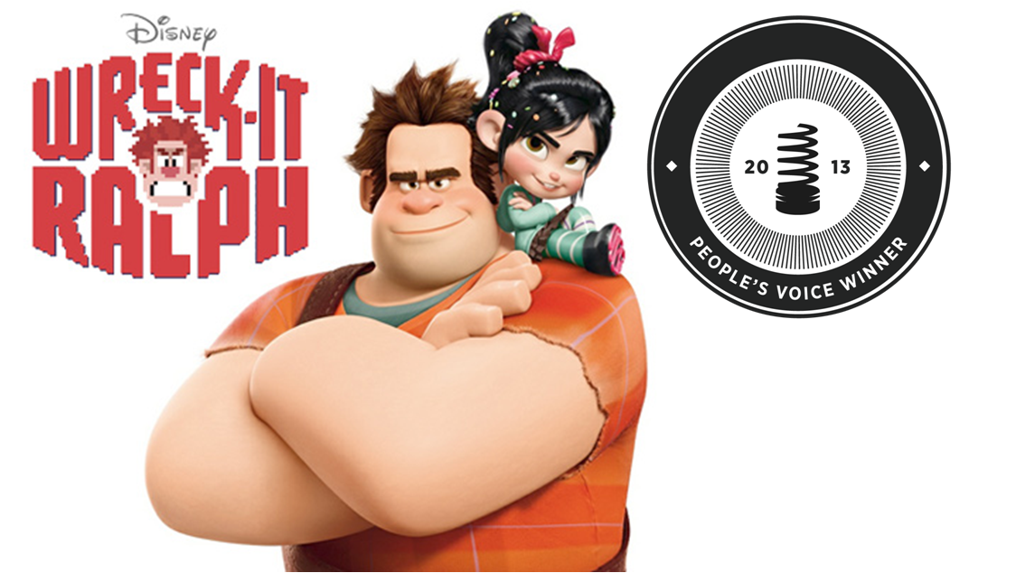 Wreck-It Ralph Site Wins 2013 Webby People’s Voice Award