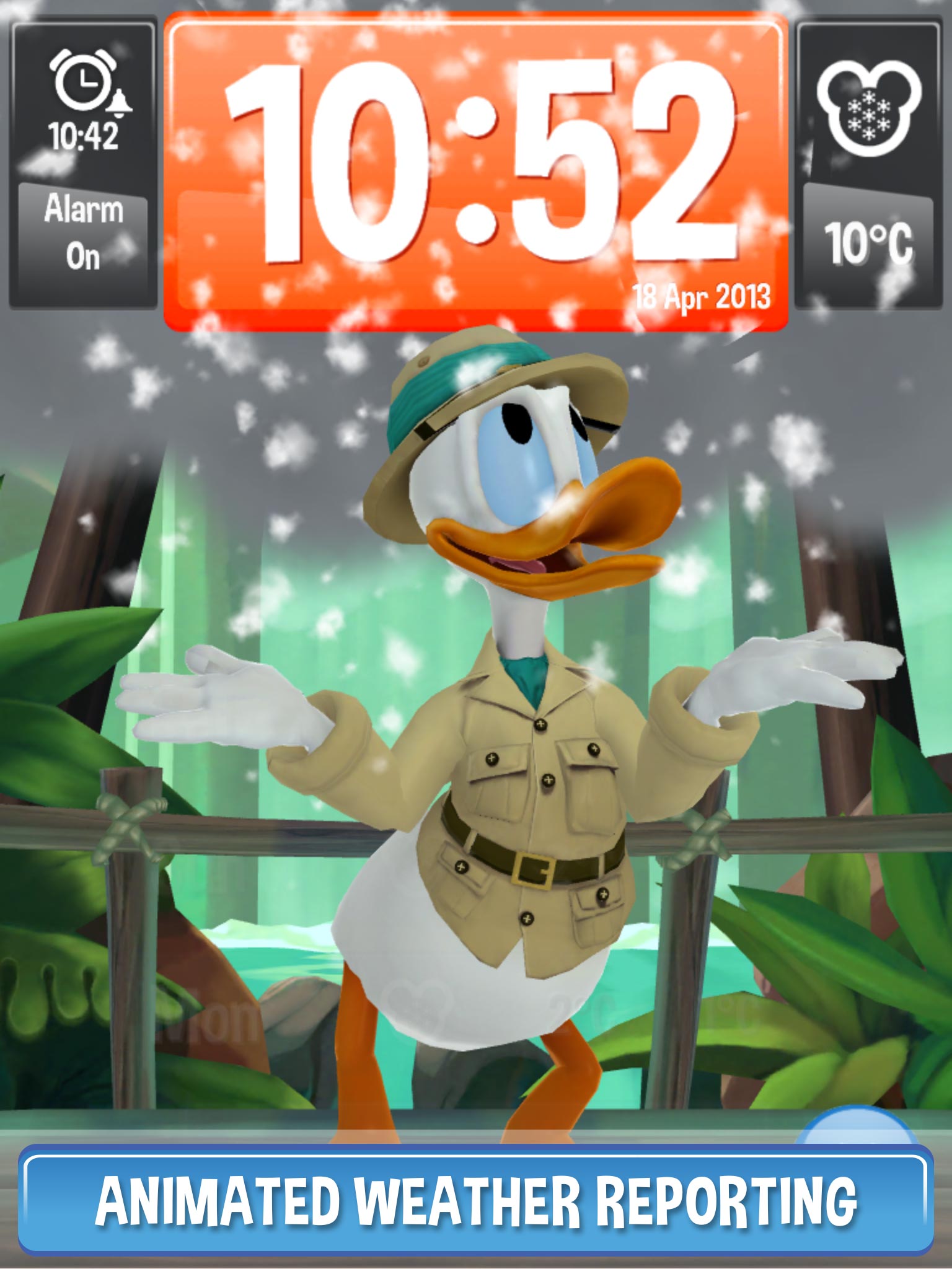 Start Your Day with Donald Duck in “Wake Up with Disney” App