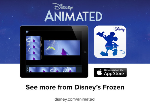Disney Animated App Celebrates the New Frozen Trailer with Special Price Reduction