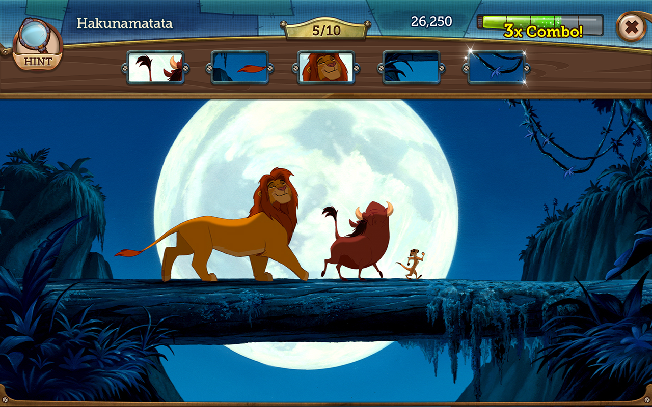 Hakuna Matata! Classic Scene from ‘The Lion King’ Now playable in Disney Hidden Worlds for a Limited Time