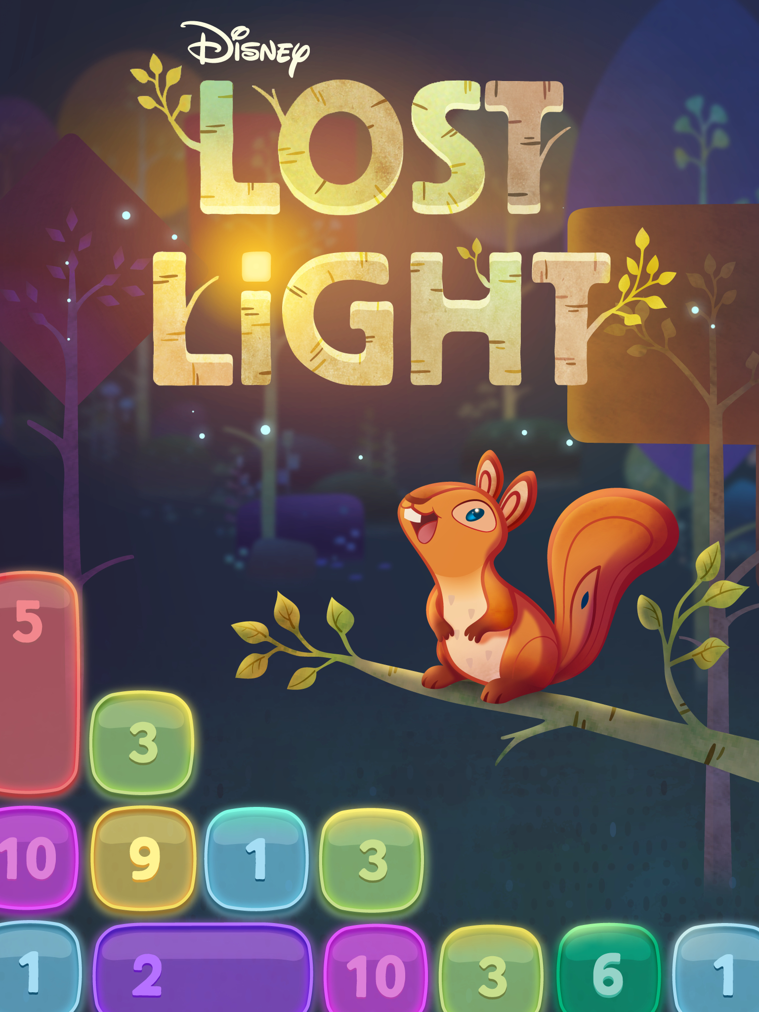 Brighten the Night with Disney’s New Puzzle Adventure Mobile Game “Lost Light”