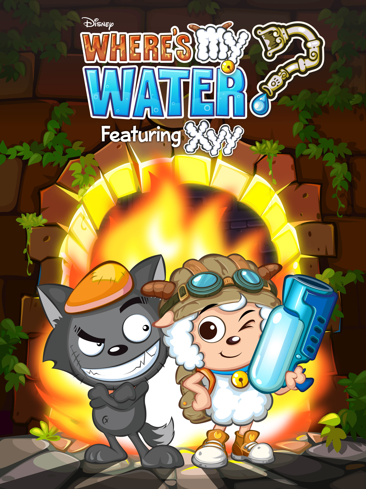 Star of popular Chinese Cartoon Joins Disney’s Hit Mobile Game Franchise in “Where’s My Water? Featuring XYY”
