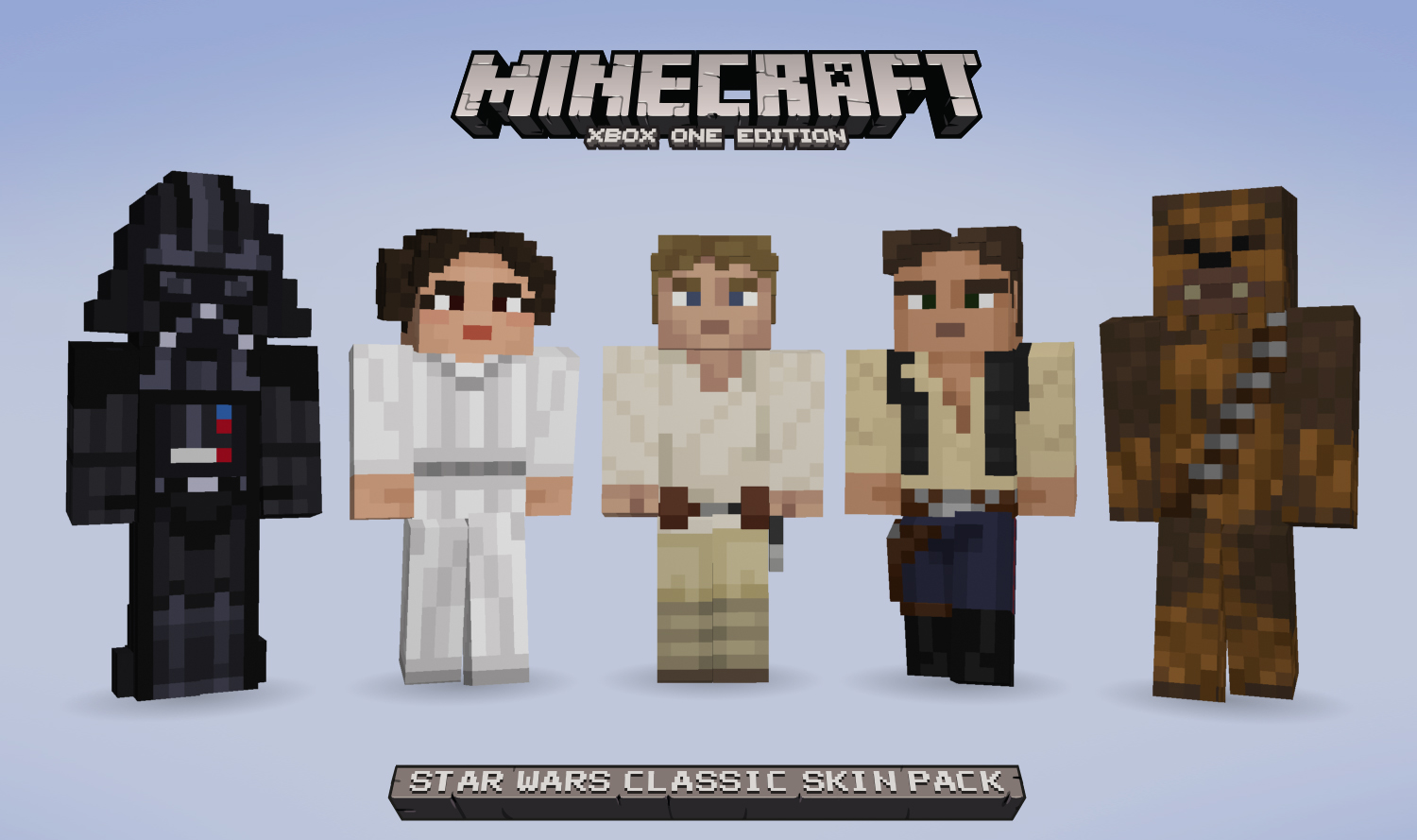 Minecraft Star Wars Skin Packs Bundle