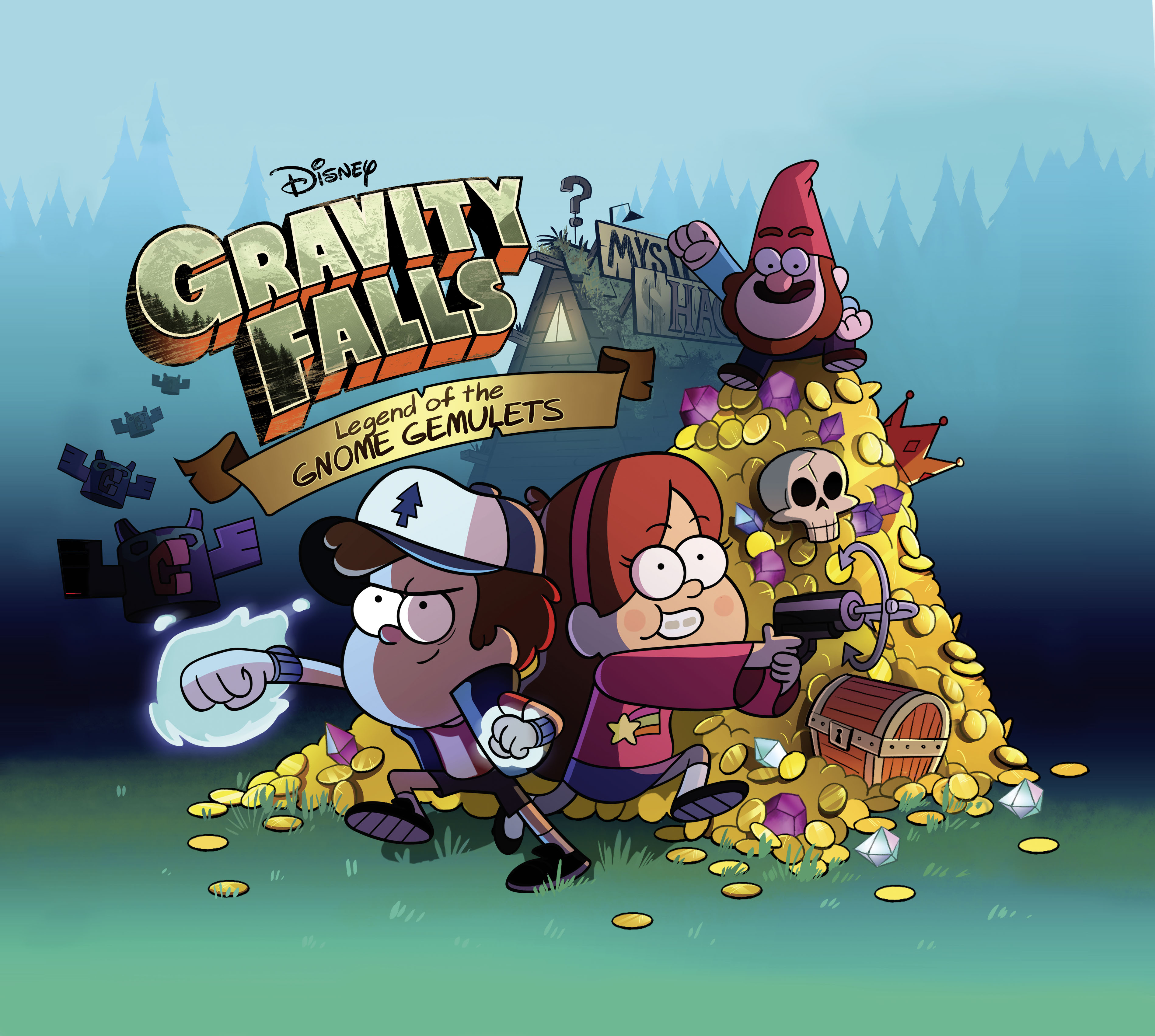Gravity Falls: Legend of the Gnome Gemulets Announced for Nintendo 3DS Handheld Systems