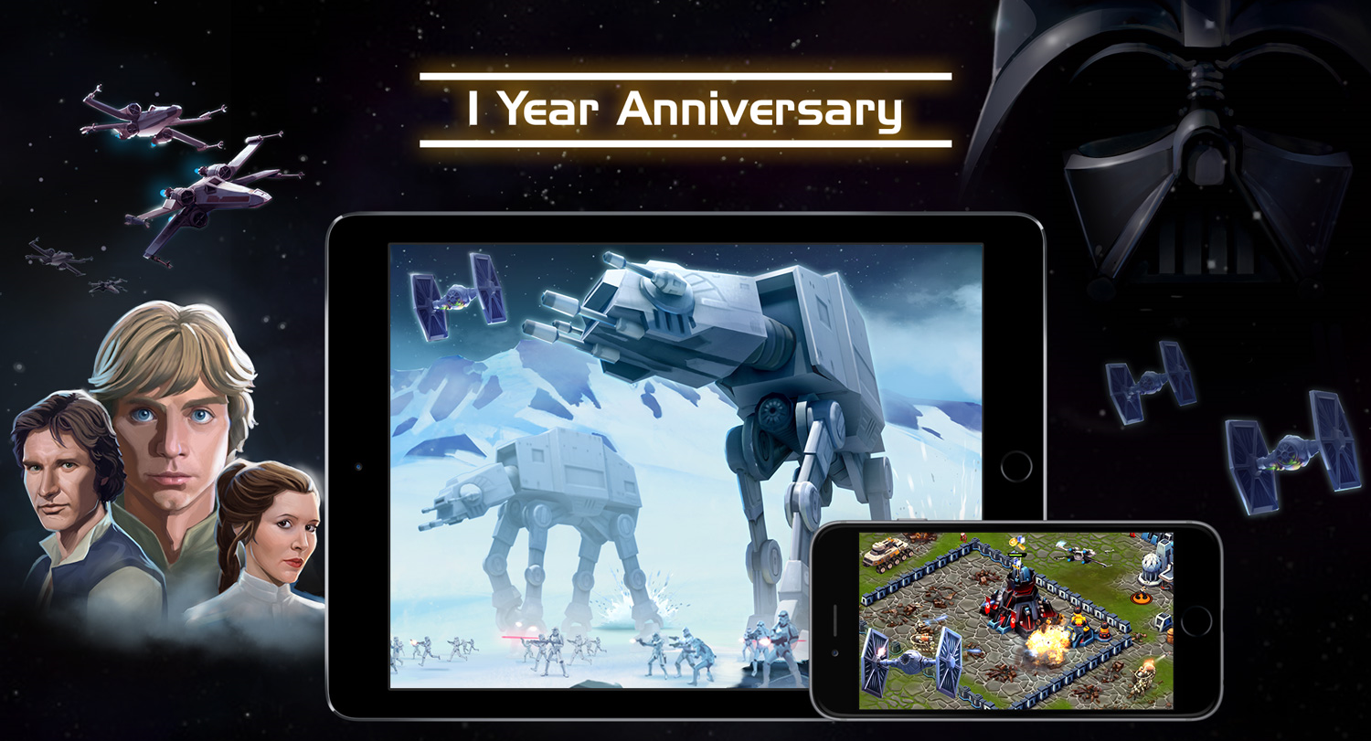Star Wars™: Commander Celebrates Its One-Year Anniversary
