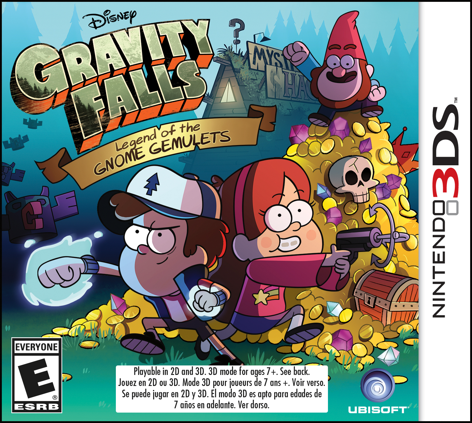 Ubisoft® and Disney Interactive Launch Gravity Falls: Legend of the Gnome Gemulets