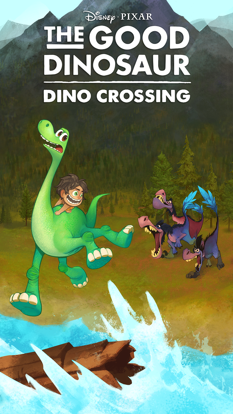 The Good Dinosaur: Dino Crossing Races onto Mobile Devices