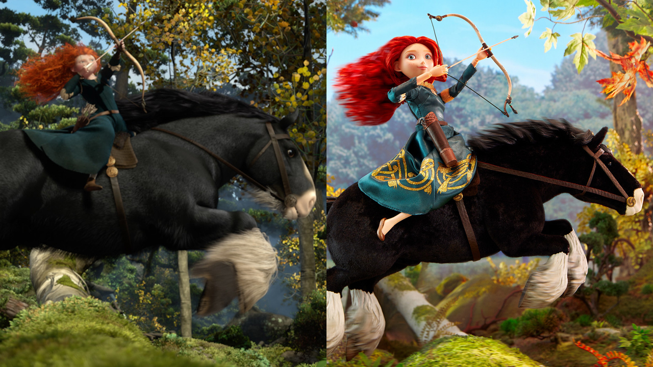 Toys Cast as Stars of Iconic Scenes from Disney Princess Movies