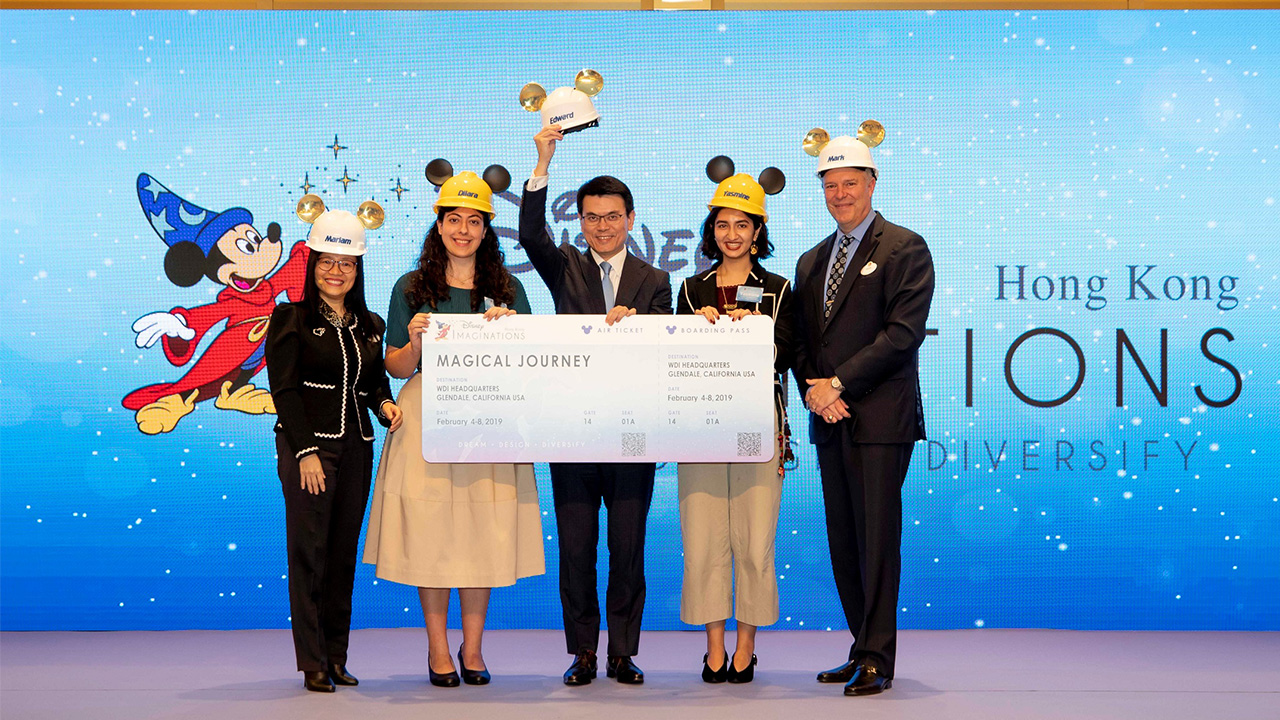 Award Ceremony for Disney ImagiNations Hong Kong Design Competition 2018