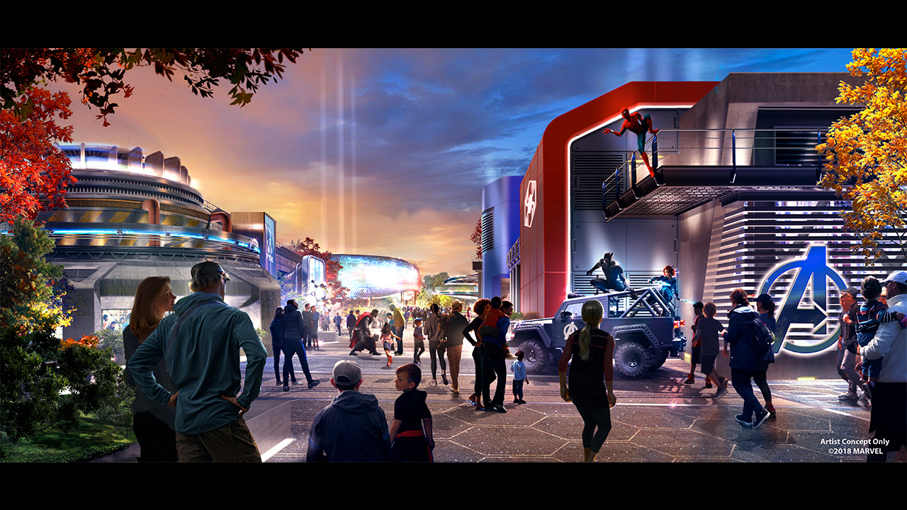 Disneyland Paris reveals new image of Marvel-themed area coming to Walt Disney Studios Park