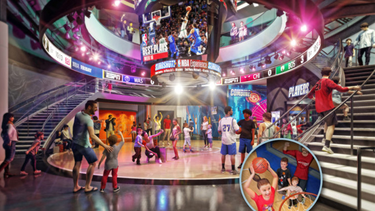 New Details and Activities Revealed for NBA Experience at Disney Springs