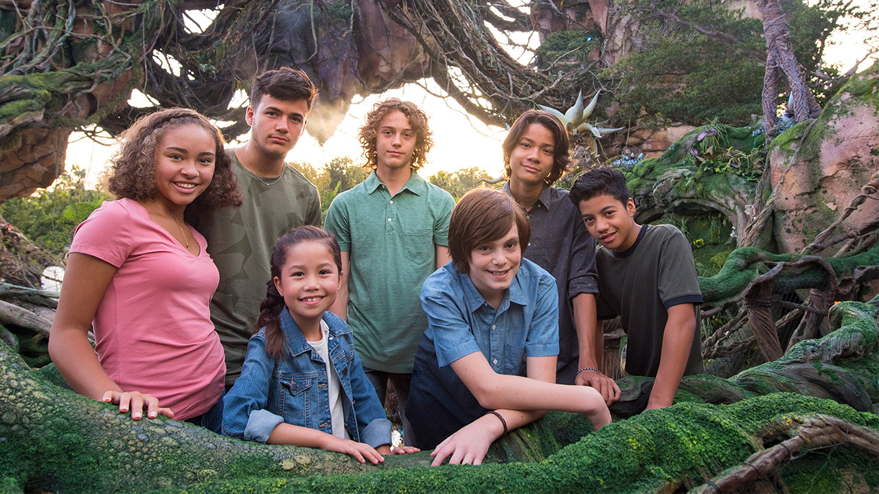 Young Stars of the Avatar Sequels Get Inspiration During Visit to Pandora – The World of Avatar at Walt Disney World Resort