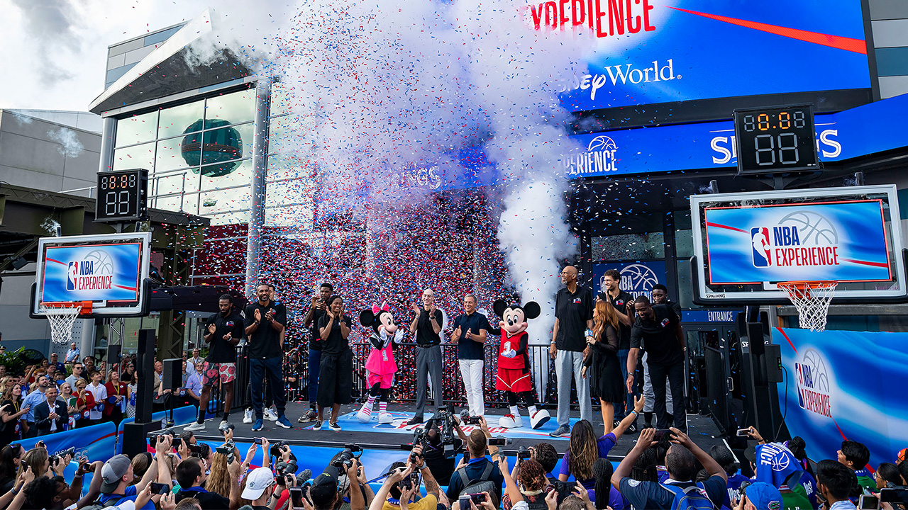 NBA Experience Grand Opening Is a Slam Dunk at Walt Disney World Resort