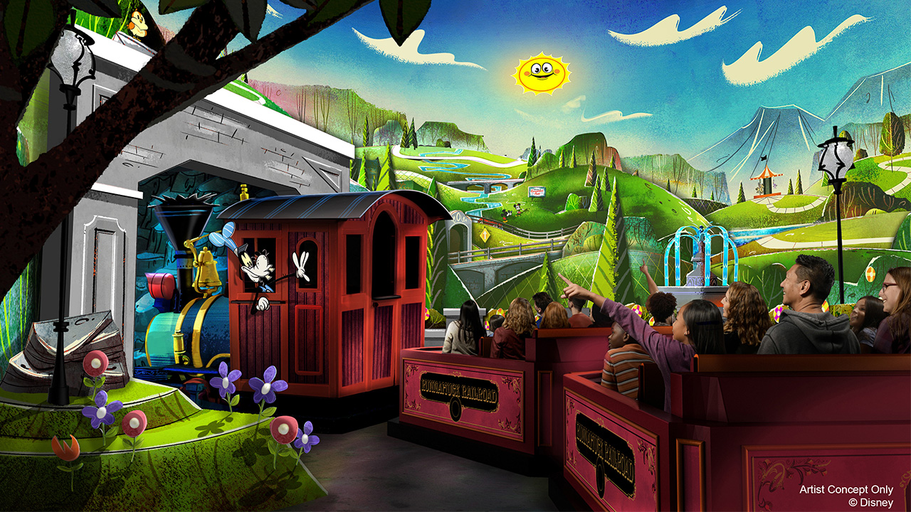Mickey & Minnie’s Runaway Railway to Open March 4, 2020, at Disney’s Hollywood Studios