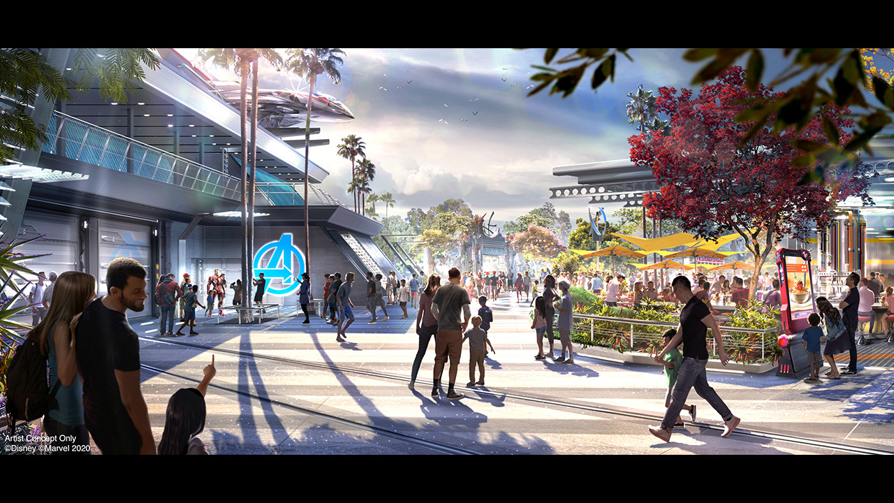 Super Heroes Assemble at Avengers Campus, An All-New Land Coming Soon to the Disneyland Resort
