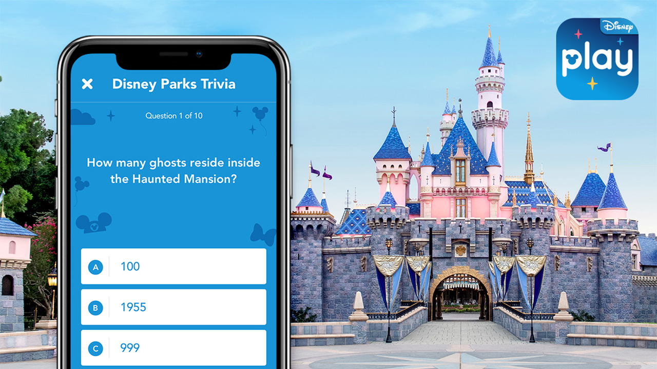 Explore Disney Trivia, Music and More at Home with the Play Disney Parks App