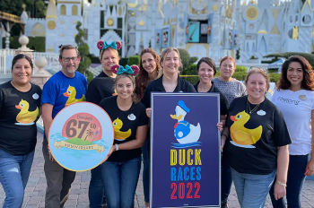 Disneyland Resort Cast Members ‘Quack Up’ with Annual Duck Races for 67th Anniversary