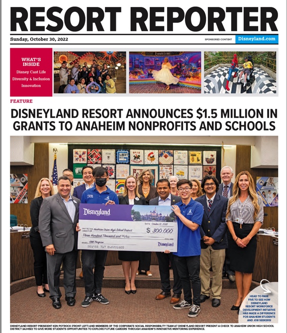 Disneyland Resort Reporter Newsletter