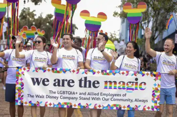 Celebrating Come Out With Pride with Hundreds of Disney Cast Members