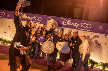 Disneyland Cast Members Start the Disney100 Celebration in Style