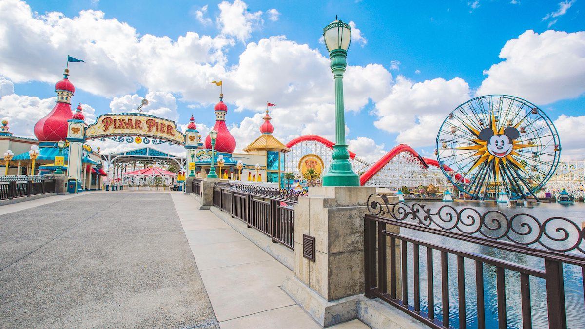 Pixar Pier at Disney California Adventure Park