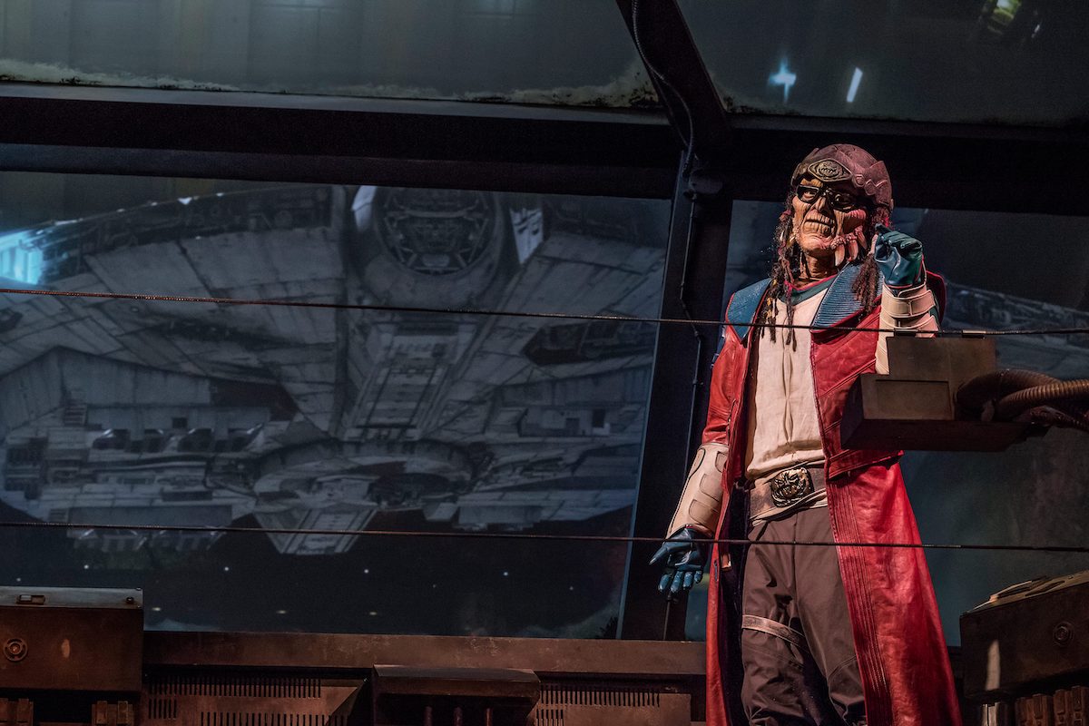 Hondo Ohnaka at Disney's Star Wars: Galaxy's Edge